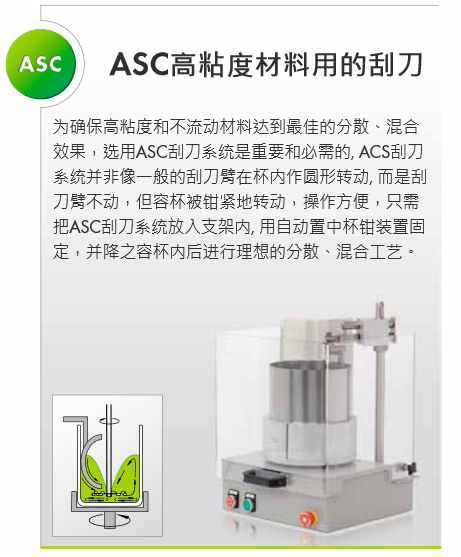 VMA DISPERMAT 模塊化分散研磨系統(tǒng)：ASC 刮刀系統(tǒng)